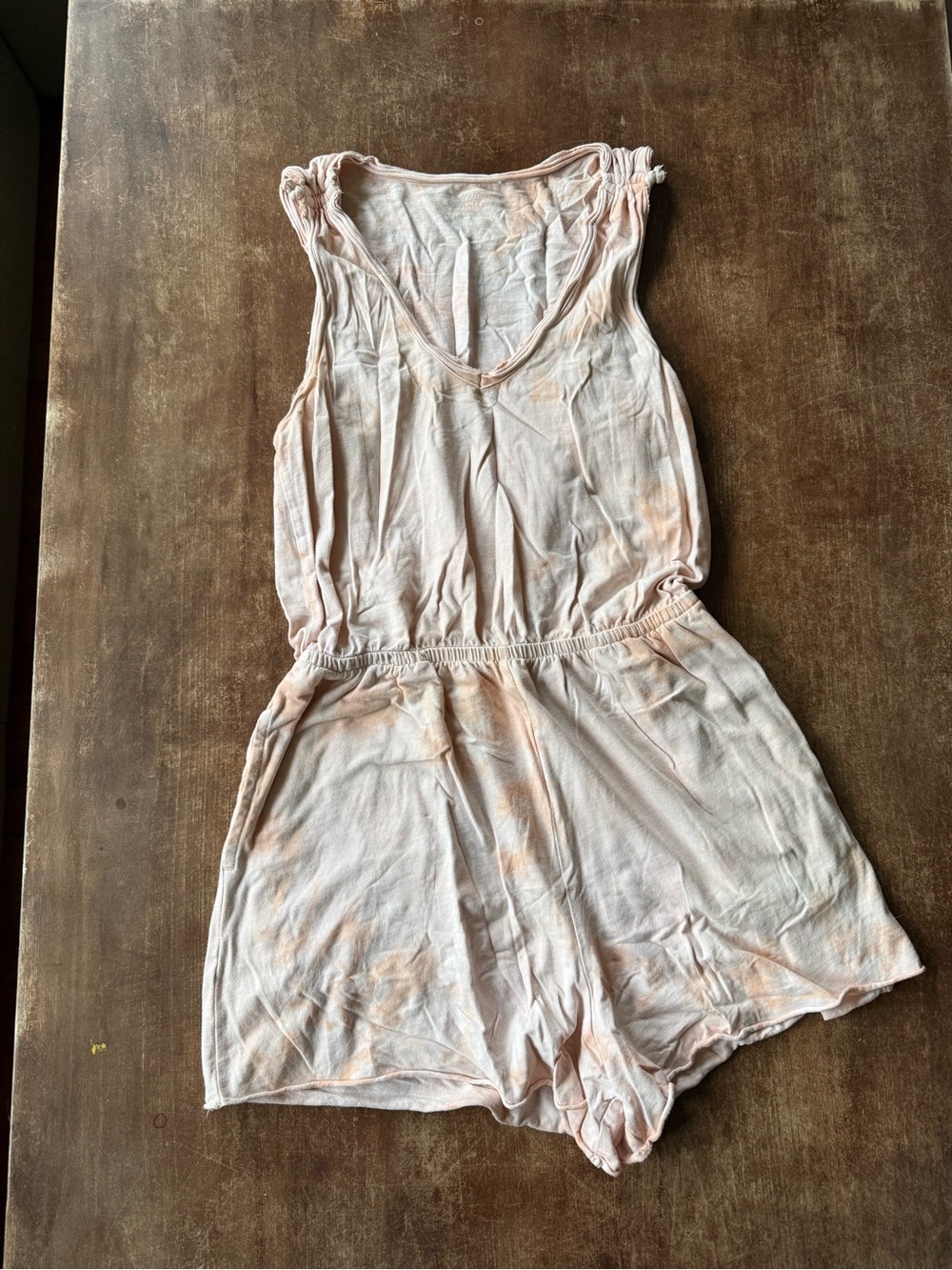 aerie Pale Pink Sleeveless Romper